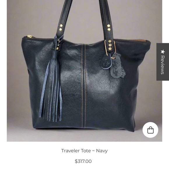 daylin skye Handbags - Make an offer! Elegant Black Leather Tote Bag